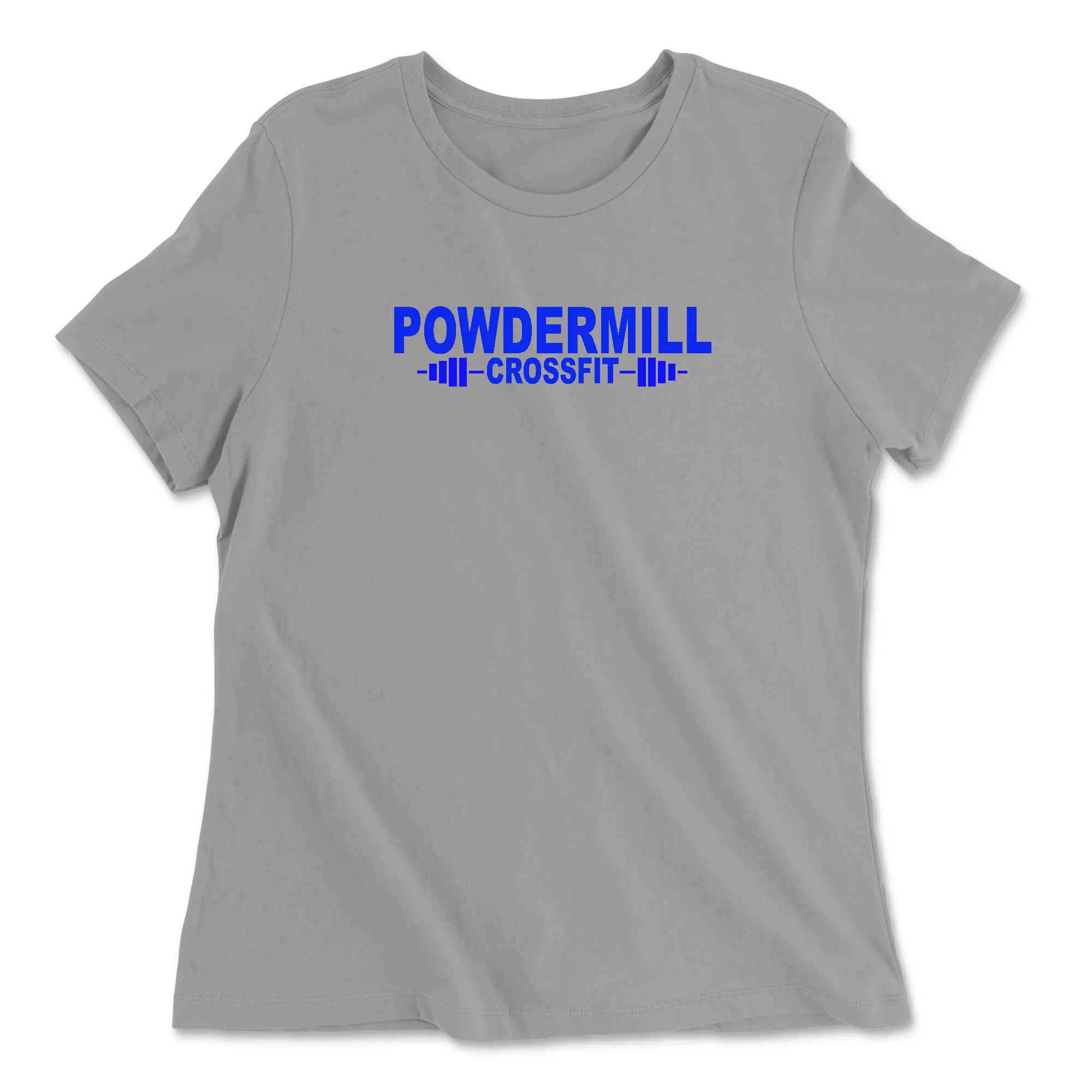 Powdermill CrossFit Blue Womens - Relaxed Jersey T-Shirt