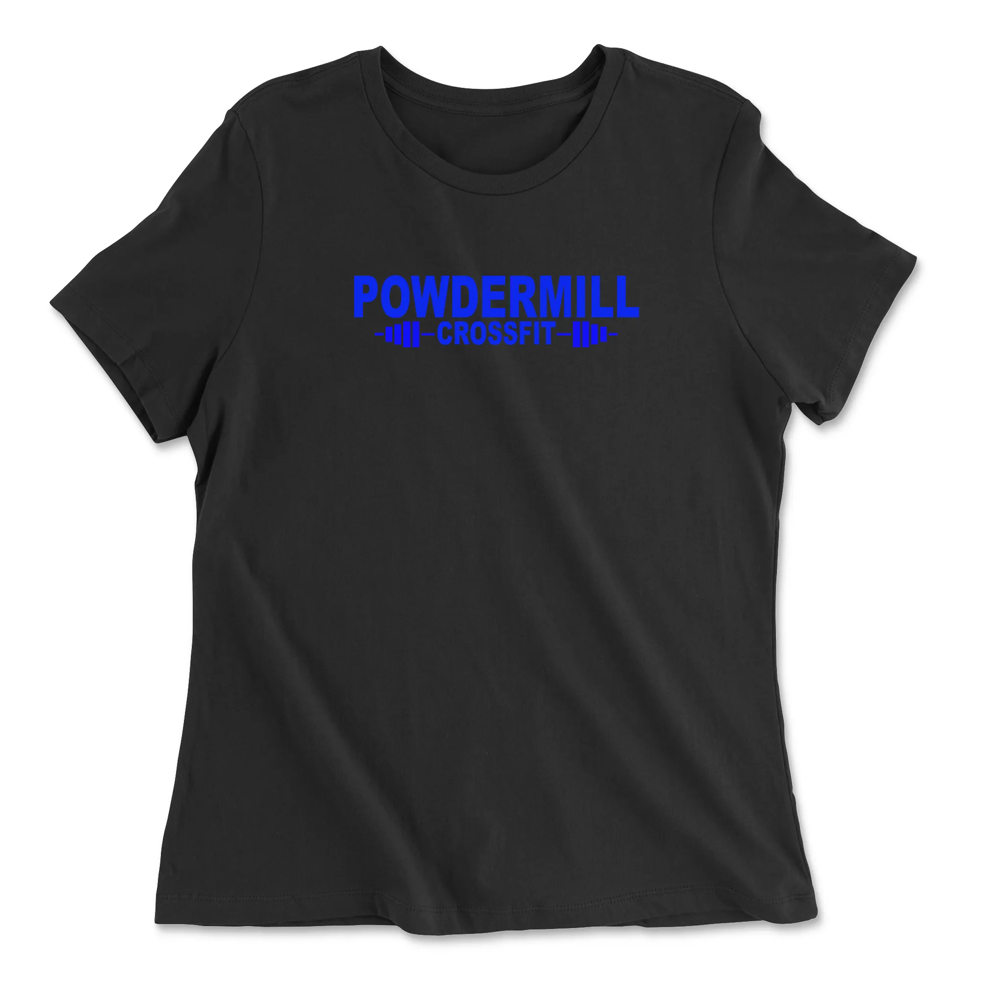 Powdermill CrossFit Blue Womens - Relaxed Jersey T-Shirt