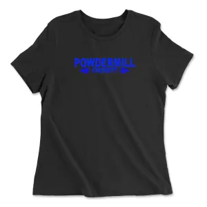Powdermill CrossFit Blue Womens - Relaxed Jersey T-Shirt