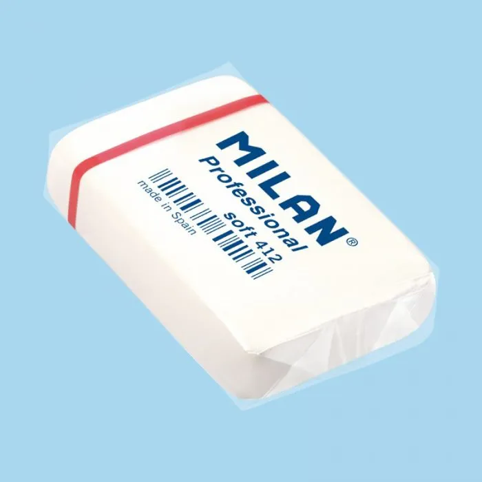 Professional Soft 412 white erasers