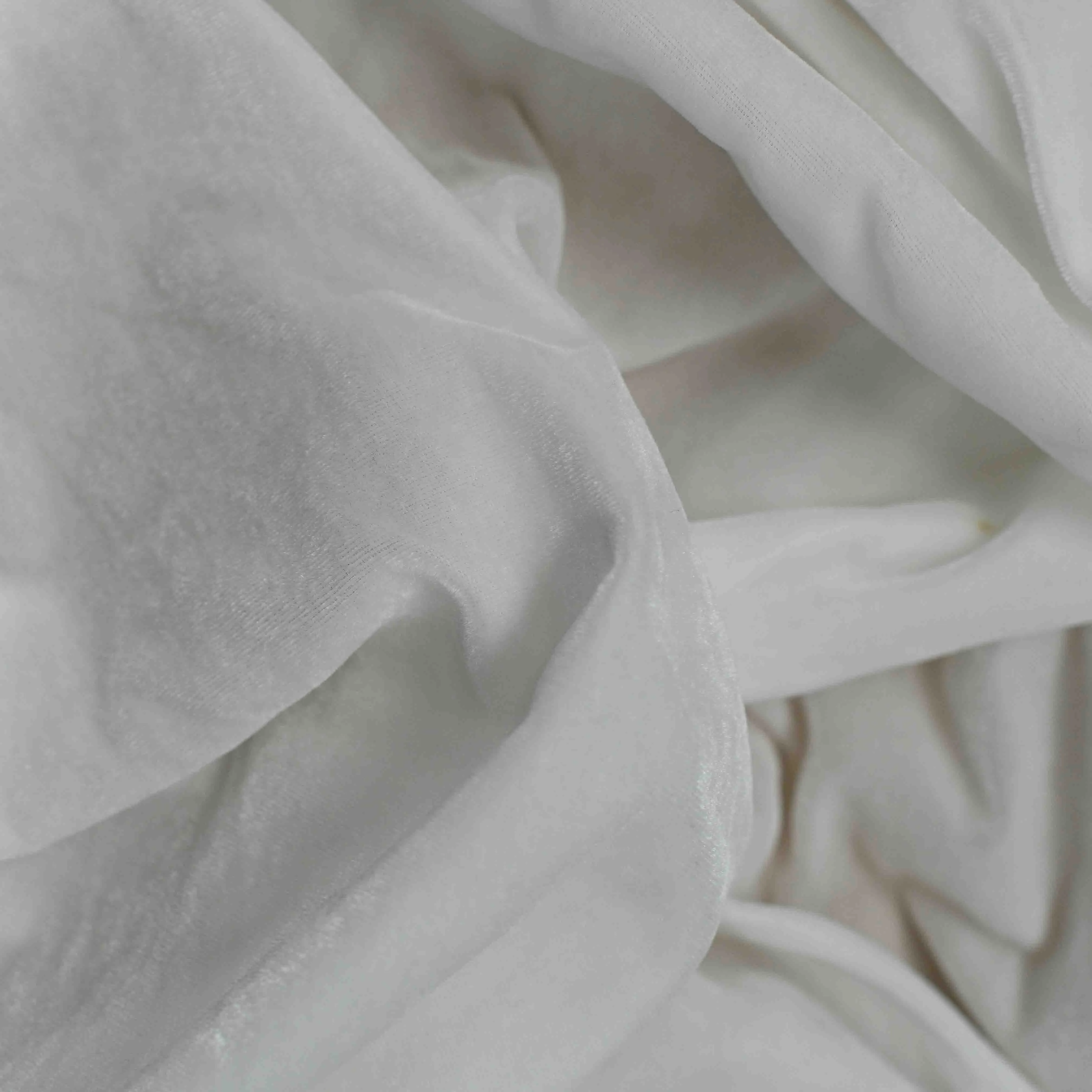 Pure Silk Velvet Fabric Dyeable