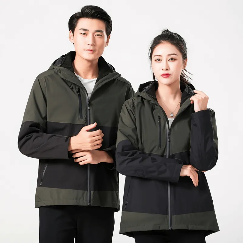 Reflective Two-Piece Warm Softshell Skiing Jacket - SF0929