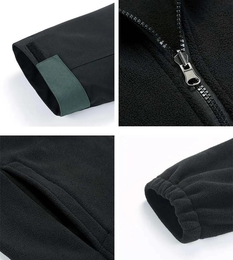 Reflective Two-Piece Warm Softshell Skiing Jacket - SF0929