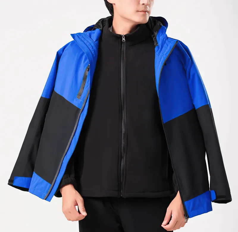 Reflective Two-Piece Warm Softshell Skiing Jacket - SF0929