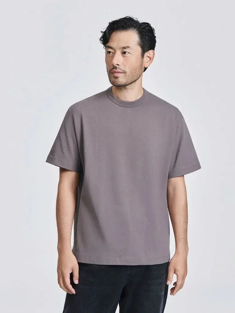 Relaxed T-Shirt- Midnight Plum