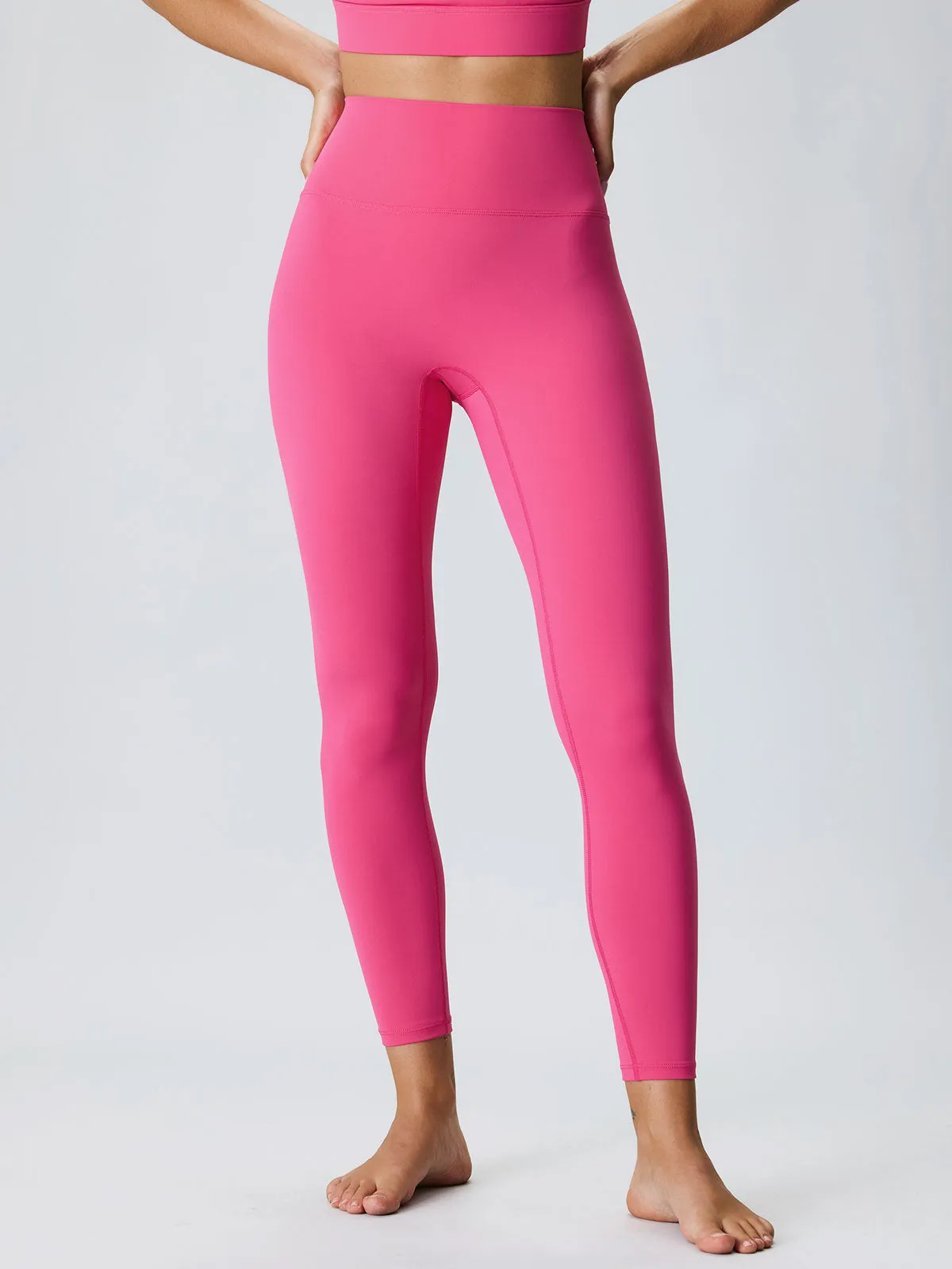 Rose Red Cross Back Lycra® Leggings 25”