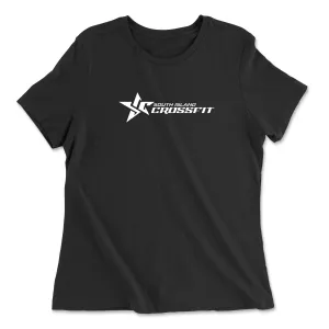 South Island CrossFit Stacked Womens - Relaxed Jersey T-Shirt