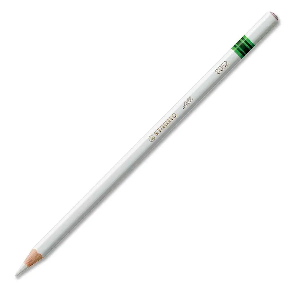 Stabilo All Coloured Pencil 8052 White