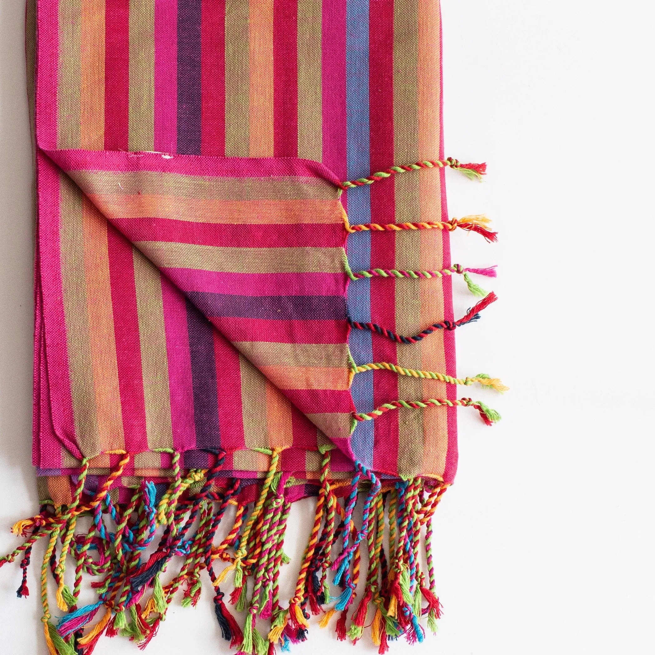 Striped Beach Throw   Towel (Multi)