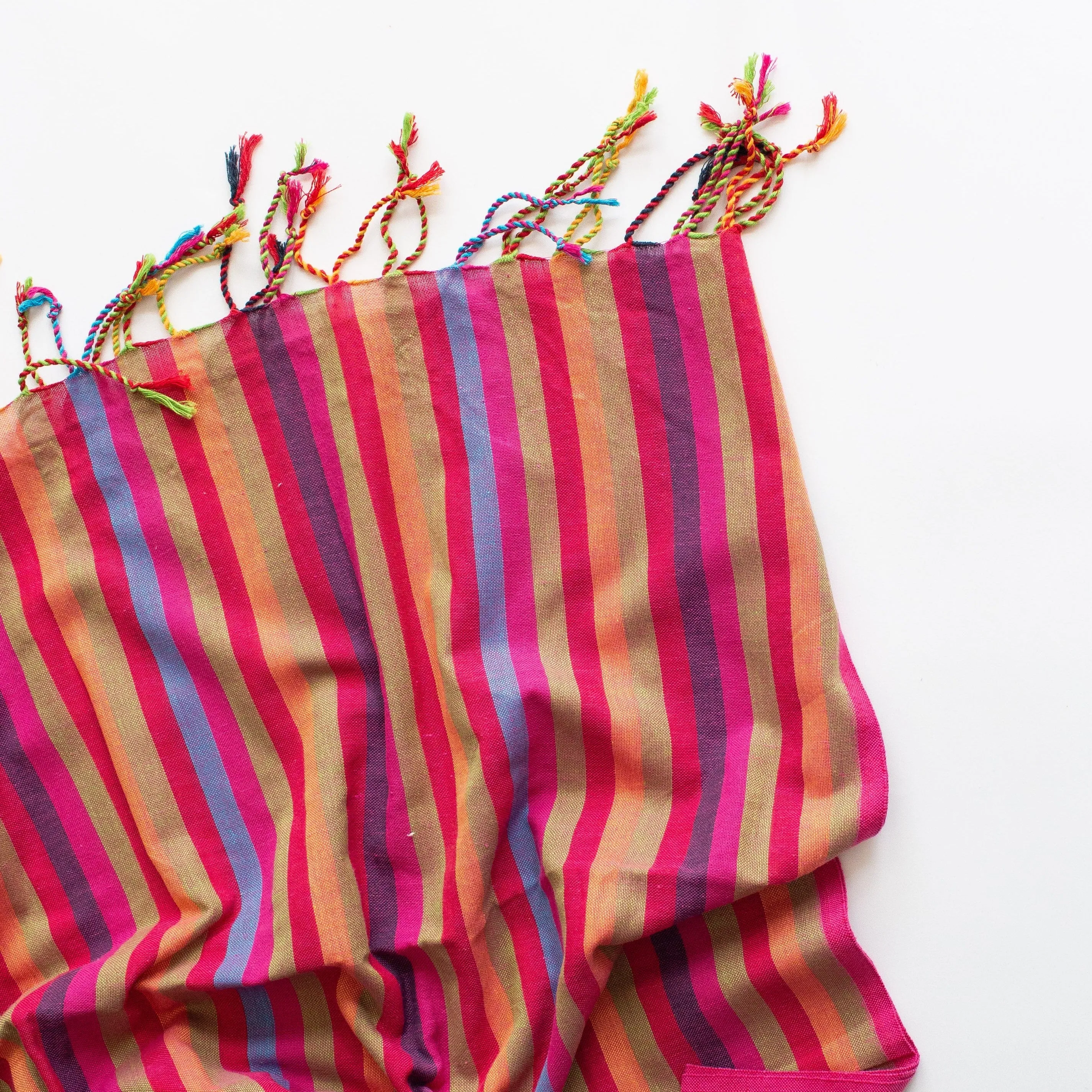 Striped Beach Throw   Towel (Multi)