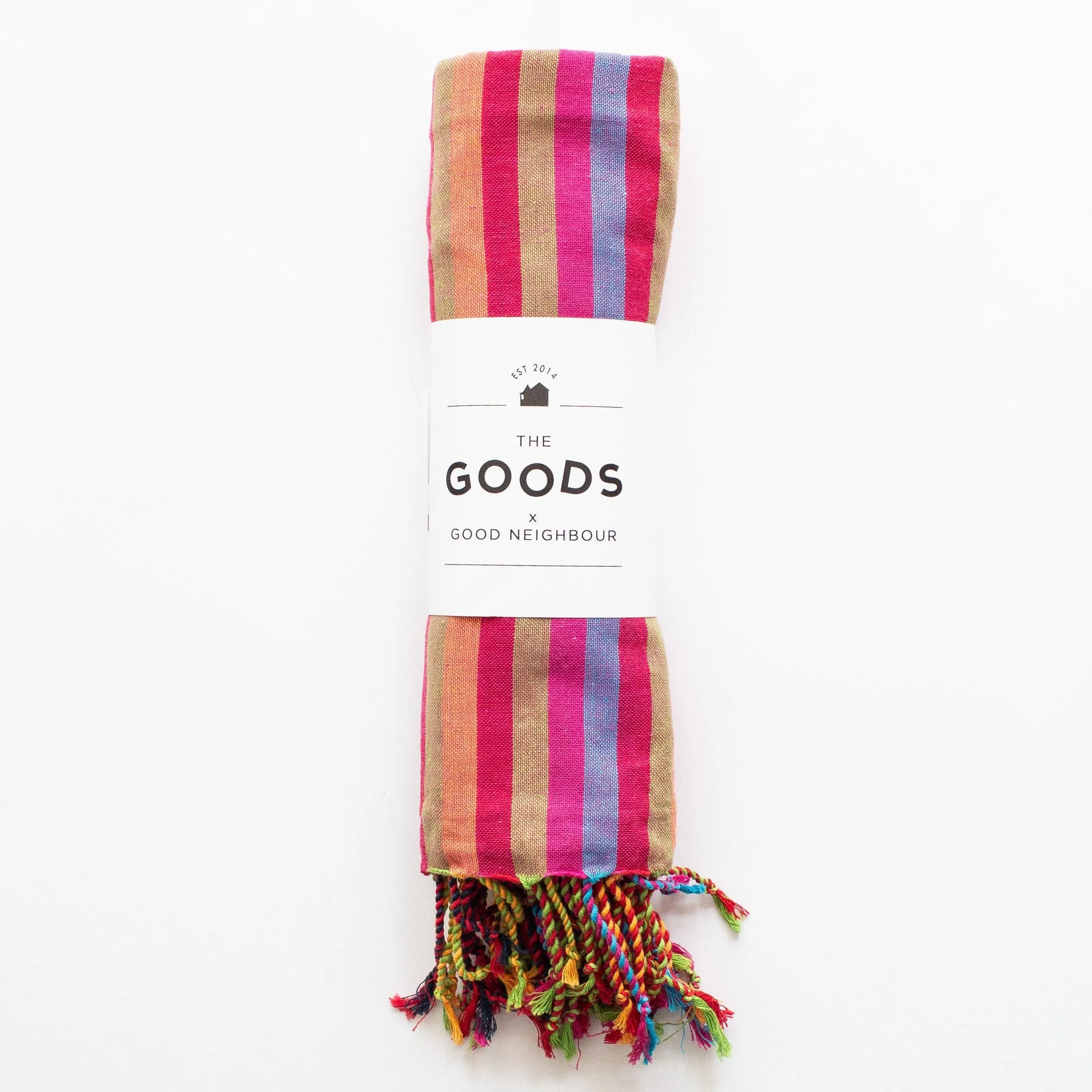 Striped Beach Throw   Towel (Multi)