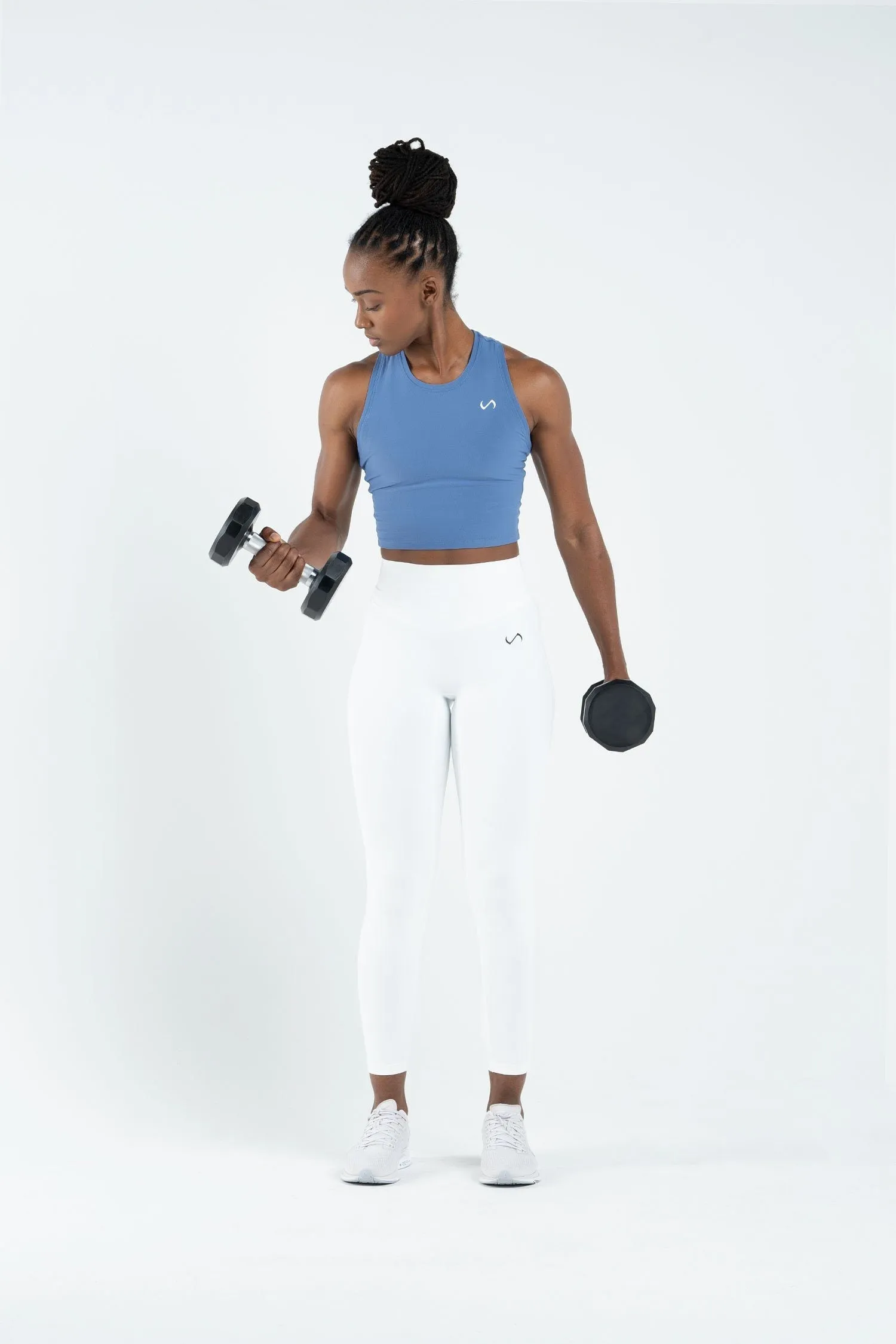 Tempo Ultra-Light Racerback Workout Crop Top