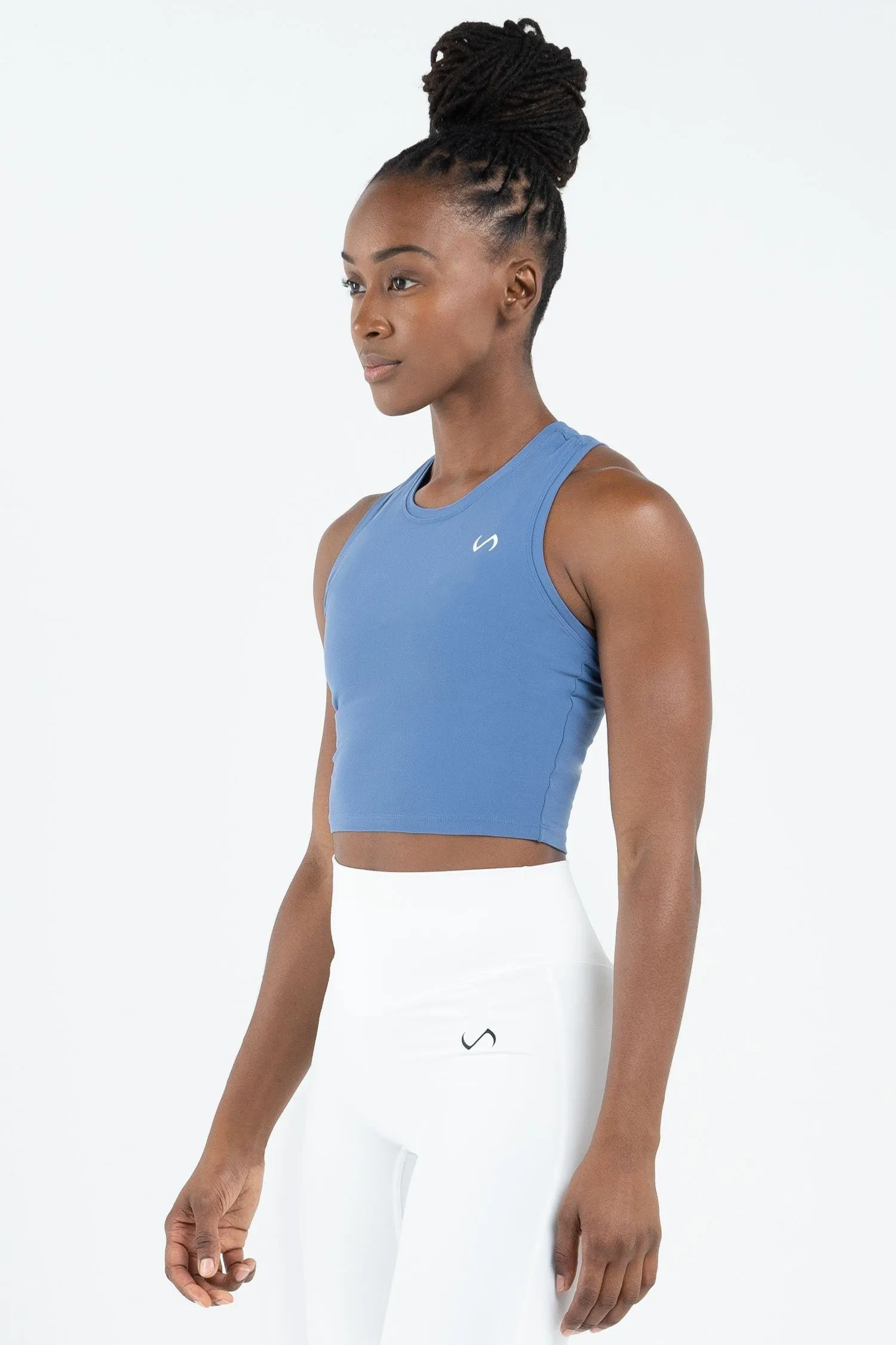 Tempo Ultra-Light Racerback Workout Crop Top