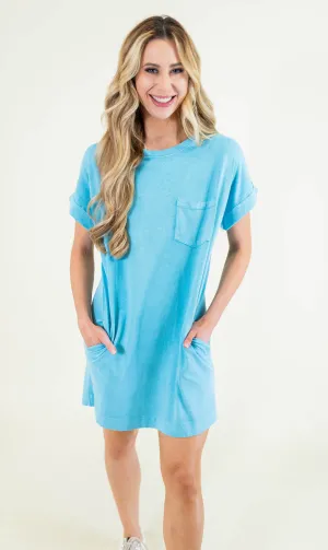 Unwind In Style T-Shirt Mini Dress