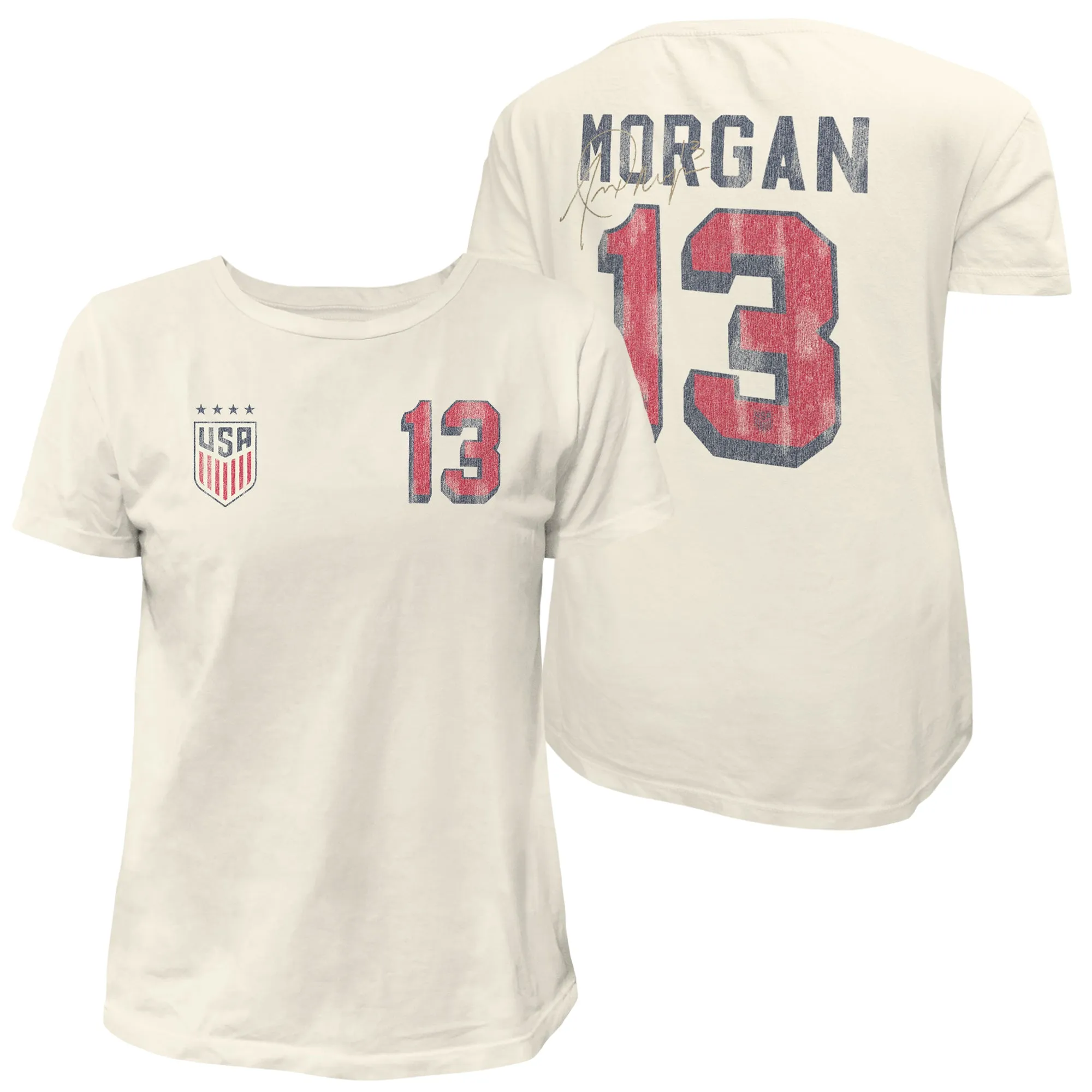 USWNT Alex Morgan 100% Cotton Women's Tee