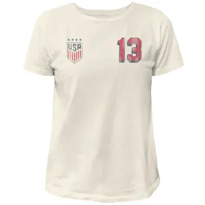 USWNT Alex Morgan 100% Cotton Women's Tee