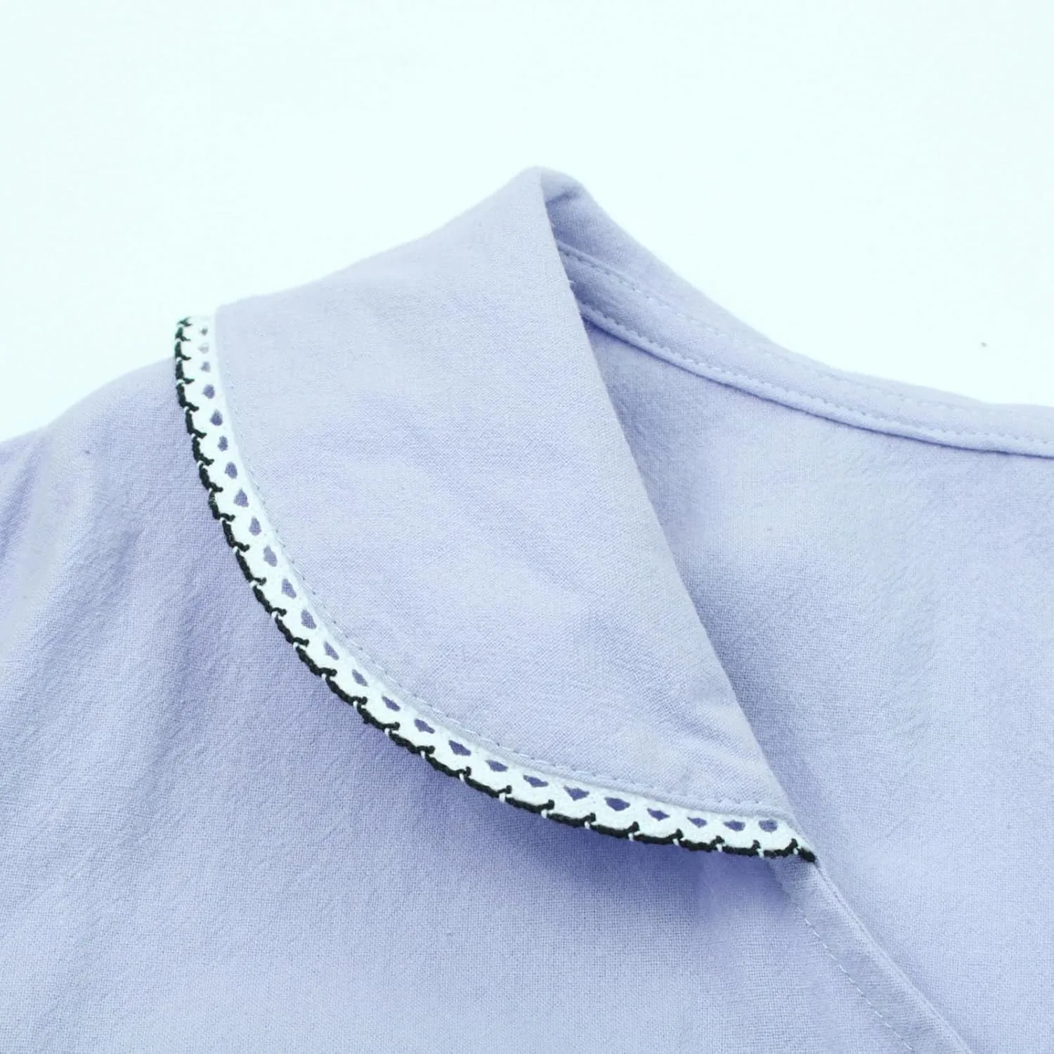 Women Korean Style Dresses Lace-Up Waist-Defined Henley Shirt Midi Dress Summer Half Sleeve Trendy A-Line Dress