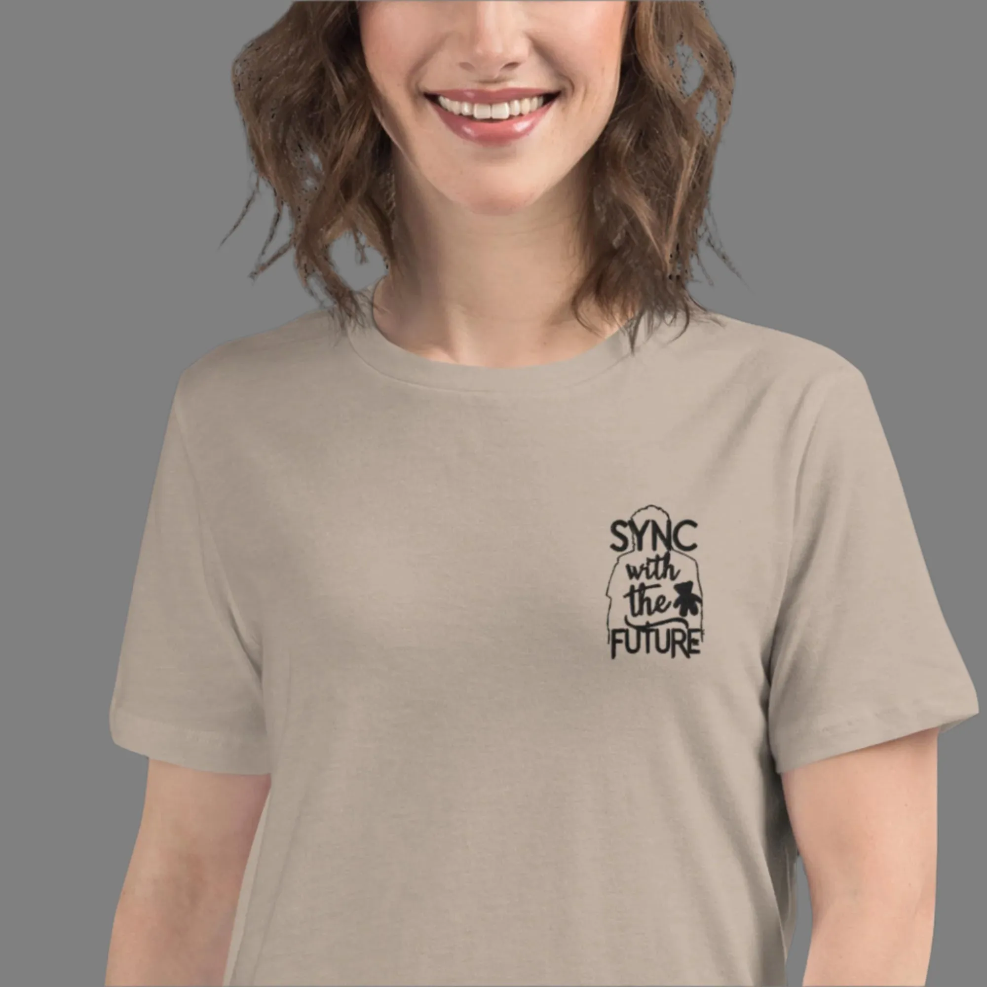 Women’s Relaxed Embroidered T-Shirt
