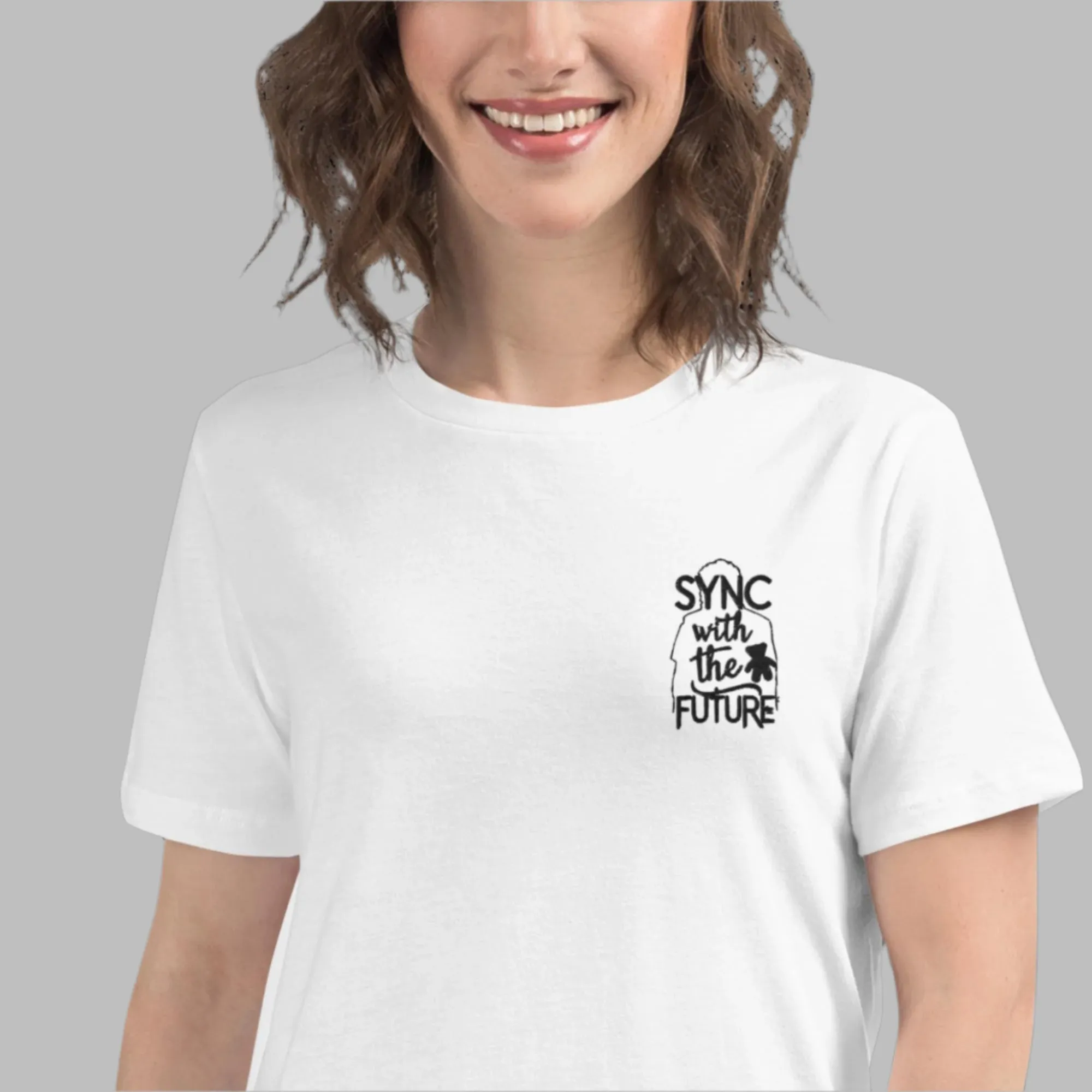 Women’s Relaxed Embroidered T-Shirt