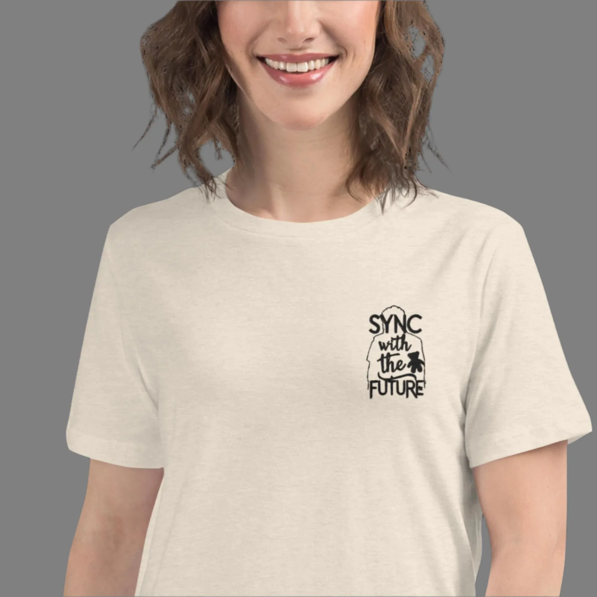 Women’s Relaxed Embroidered T-Shirt