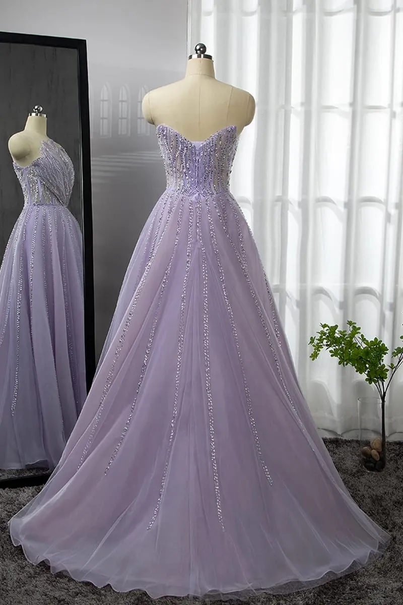 Wow Elegance Graceful Strapless Maxi Dress